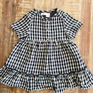 Zara gingham dress